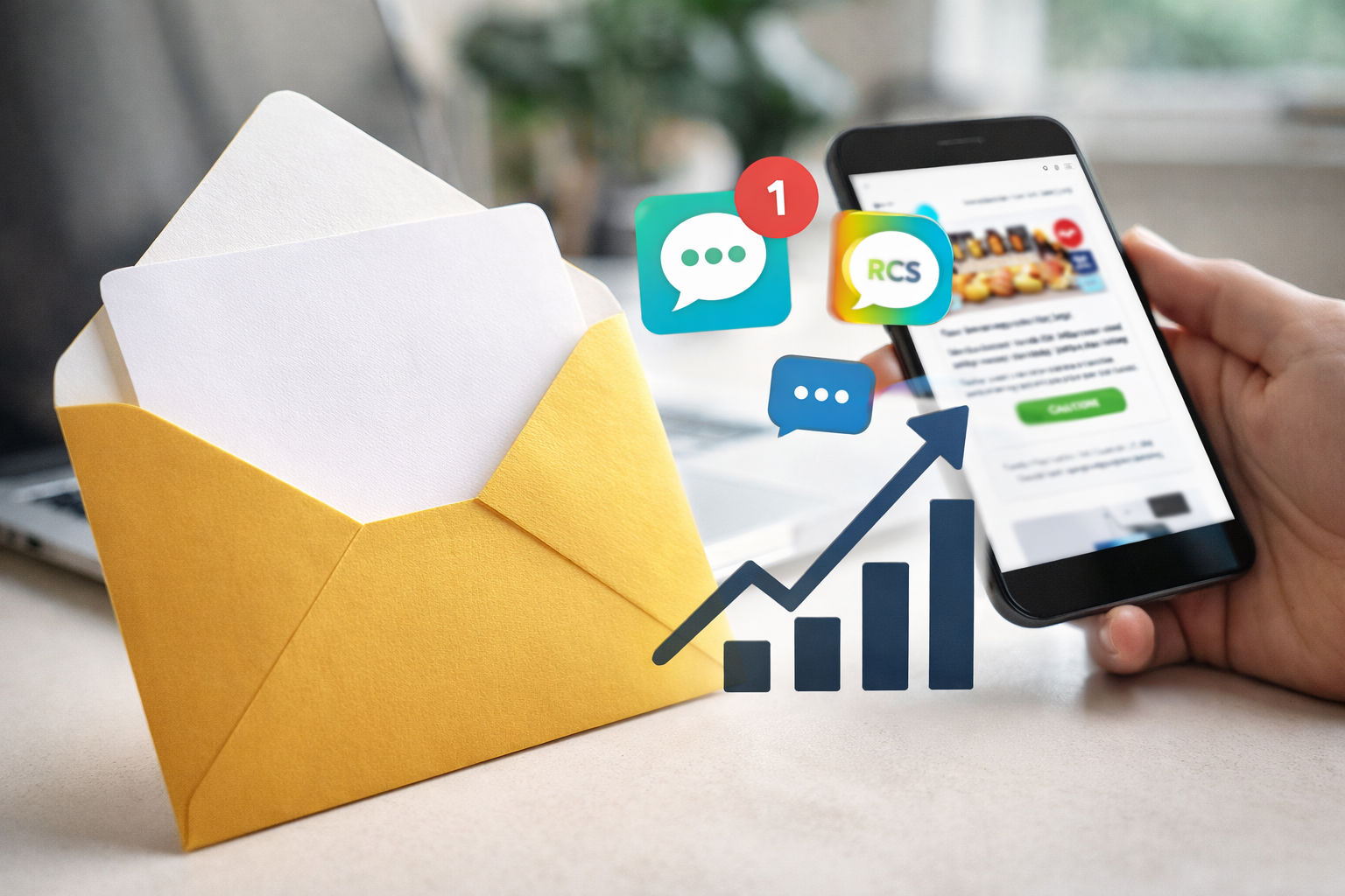 exemple message marketing